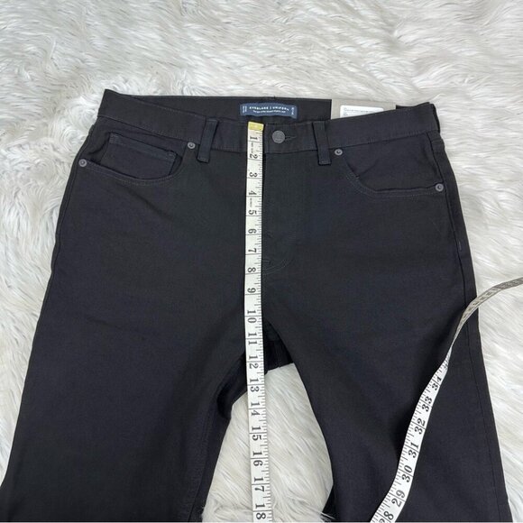 Everlane Uniform Men’s NWT Black The Slim 4-Way Stretch Minimalist Jean W34/L28 - Picture 11 of 13